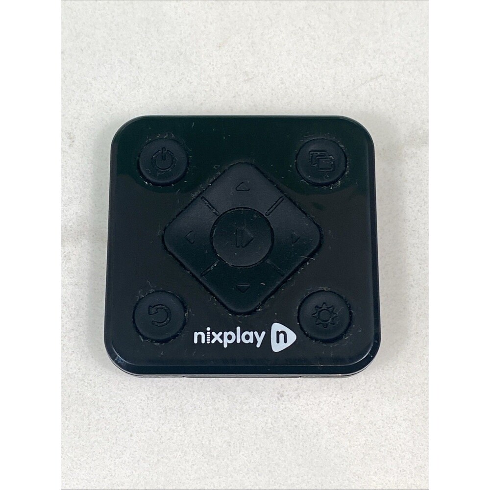 Nixplay Signage Remote Control Black Electronic Picture Frame Remote